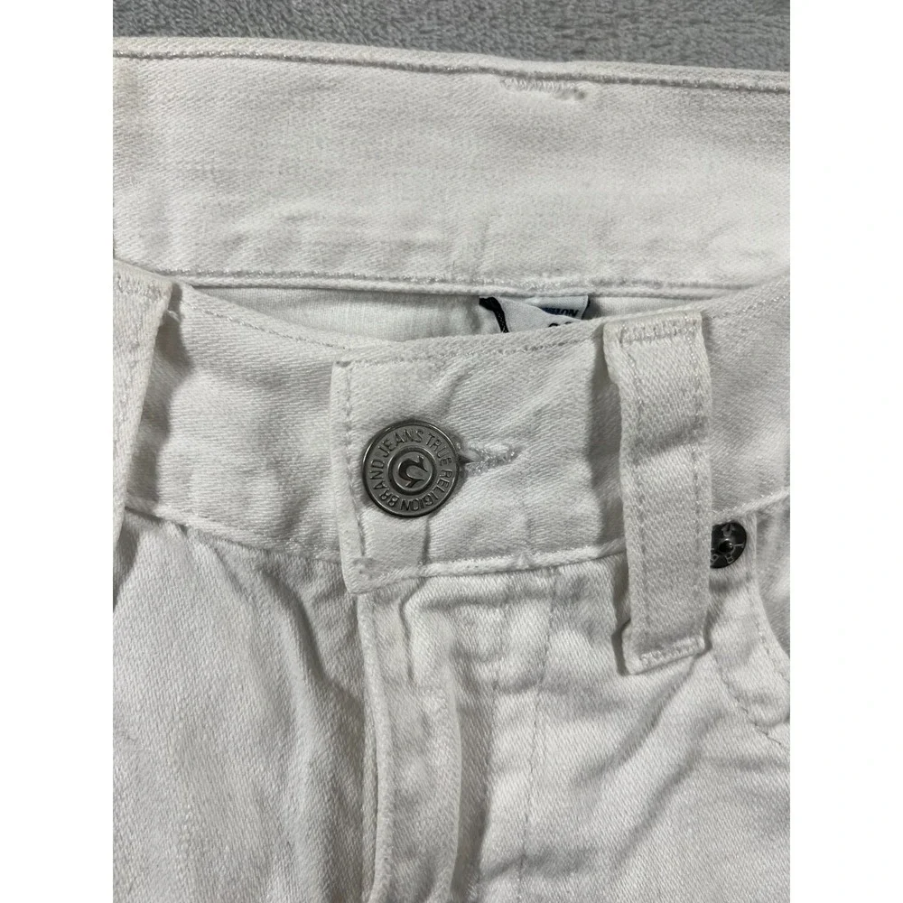 Vintage True Religion Jeans Mens 29 Ricky Relaxed Straight White Made in USA